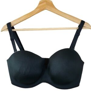 NWT Lane Bryant Cacique Smooth Boost Strapless Multiway Covertible 44DD Bra